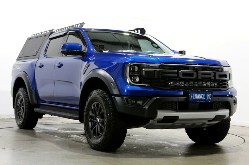 Blue 2024 Ford Ranger Double Cab Pick Up Raptor 3.0 (4X4)
