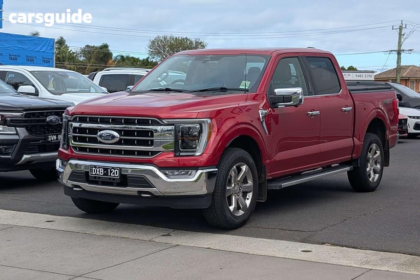 Red 2023 Ford F150 Double Cab Pick Up Lariat Swb (4Wd)