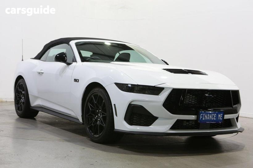 White 2024 Ford Mustang Convertible Gt 5.0 V8