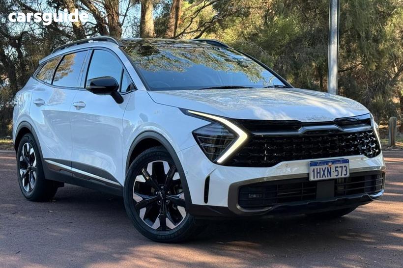 White 2023 Kia Sportage Wagon Gt-Line (Awd)