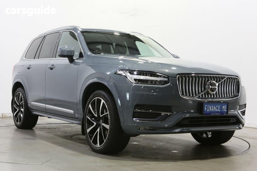 Grey 2022 Volvo XC90 Wagon Ultimate B6 Bright Mhev