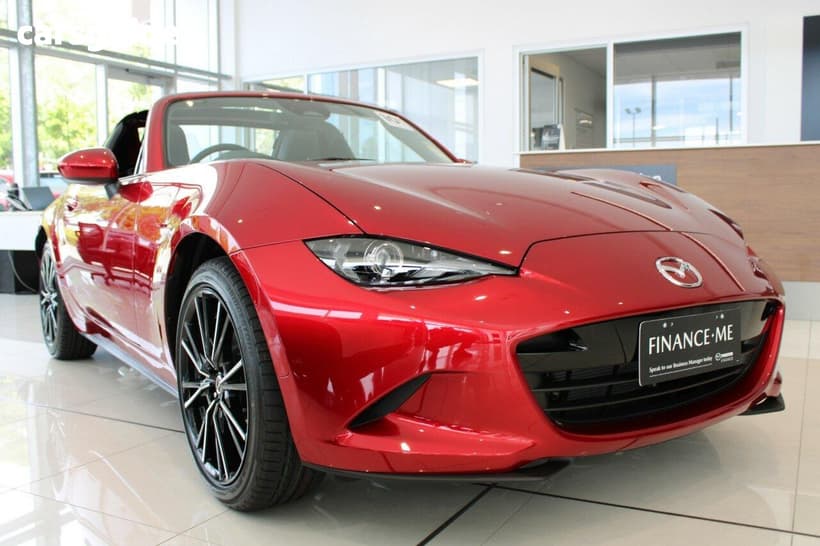 Red 2025 Mazda MX-5 Convertible G20 Rf Gt