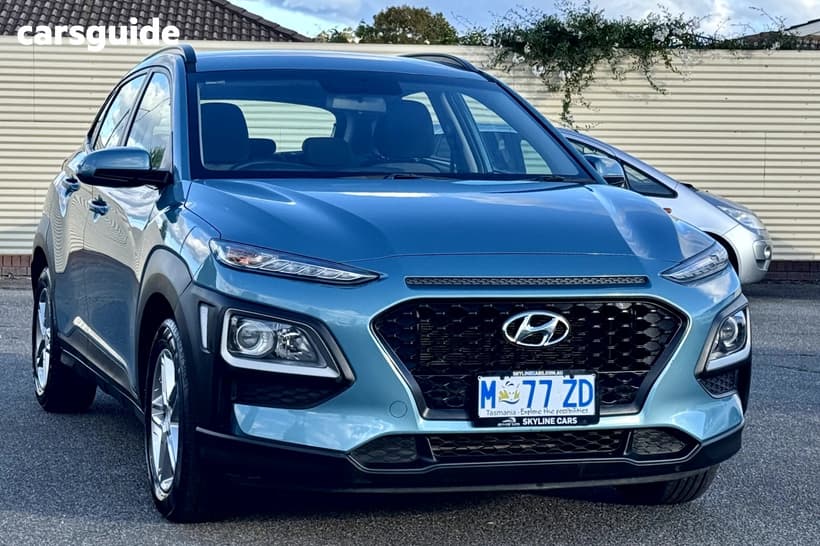 Blue 2018 Hyundai Kona Wagon Active (Fwd)