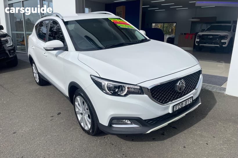 White 2023 MG ZS Wagon Excite