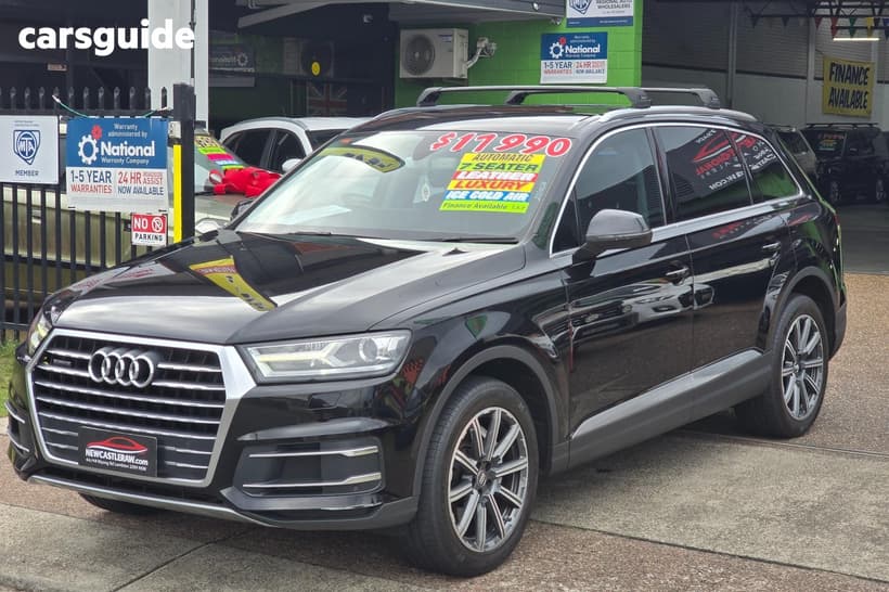 Black 2016 Audi Q7 Wagon 3.0 Tdi Quattro