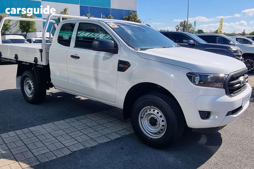 White 2021 Ford Ranger Super Cab Chassis Xl 2.2 Hi-Rider (4X2)