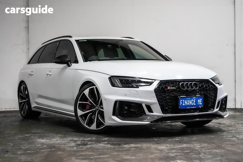 White 2018 Audi RS4 Wagon Avant 2.9 Tfsi Tiptronic