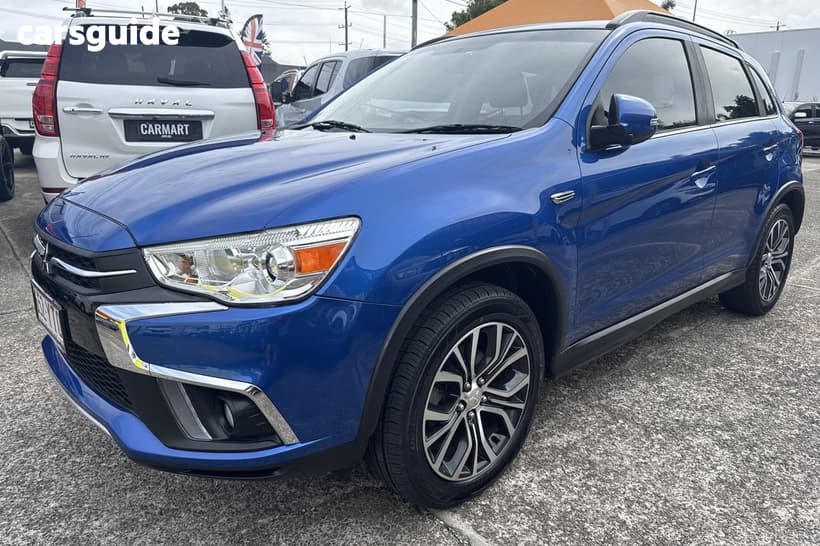Blue 2018 Mitsubishi ASX Wagon Ls (4Wd)