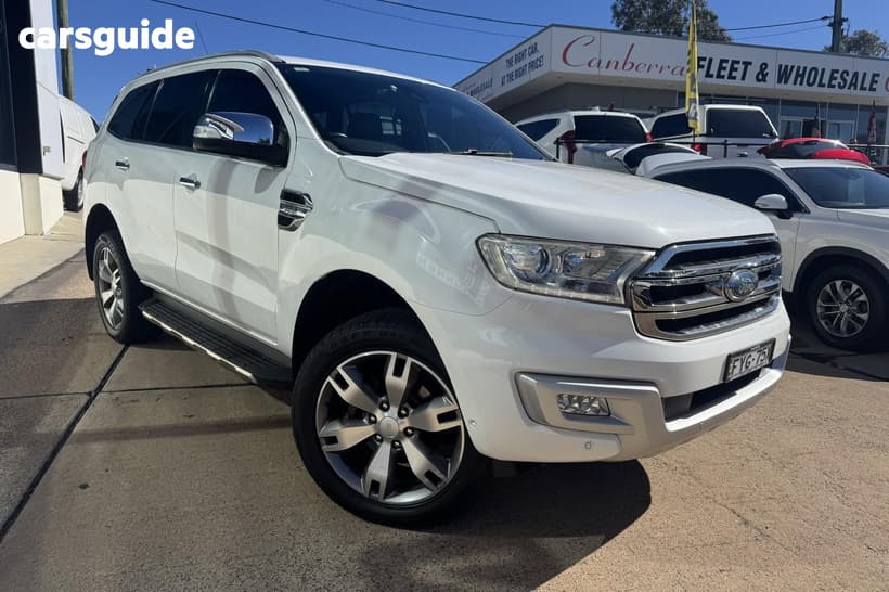 White 2017 Ford Everest Wagon Titanium (4Wd)