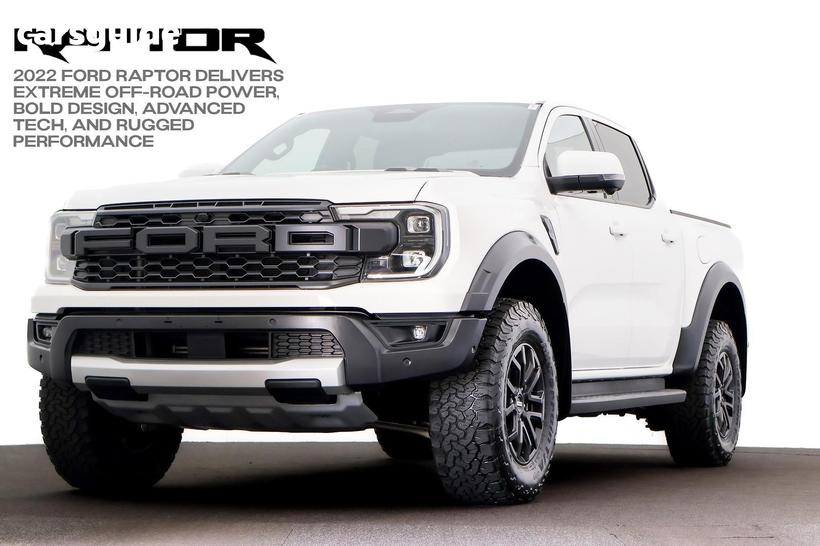 White 2022 Ford Ranger Double Cab Pick Up Raptor 3.0 (4X4)