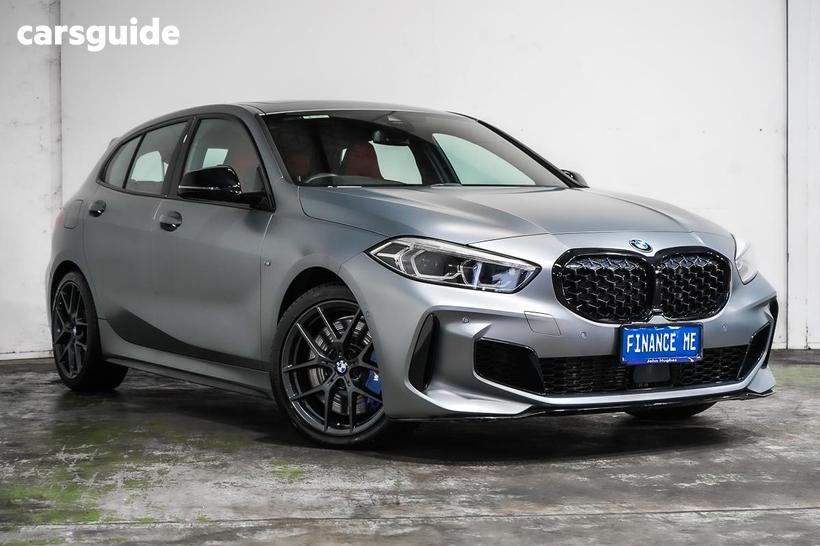Grey 2022 BMW M135I Hatchback Xdrive
