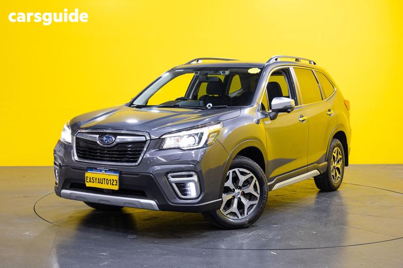 Grey 2020 Subaru Forester Wagon 2.0E-L Hybrid (Awd)