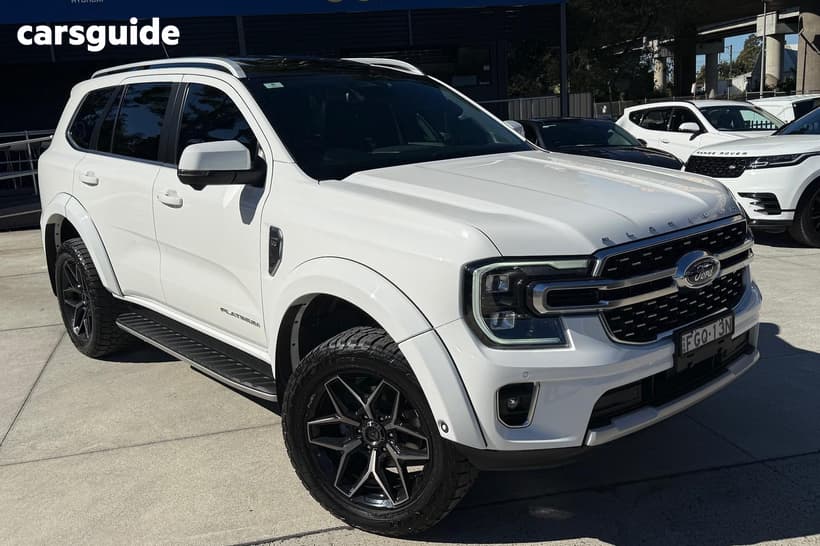 White 2024 Ford Everest Wagon Platinum (4Wd)