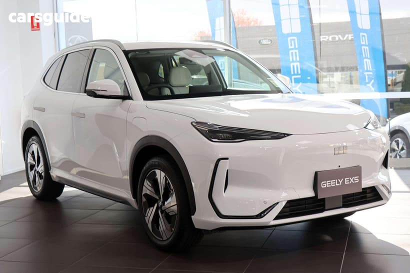 White 2026 Geely EX5 Wagon Inspire Extended Range