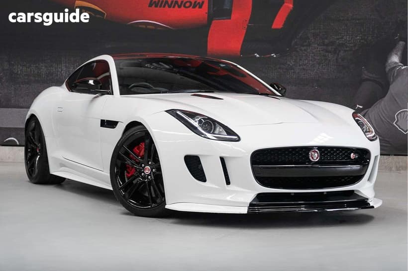 White 2016 Jaguar F-Type Coupe V6 S