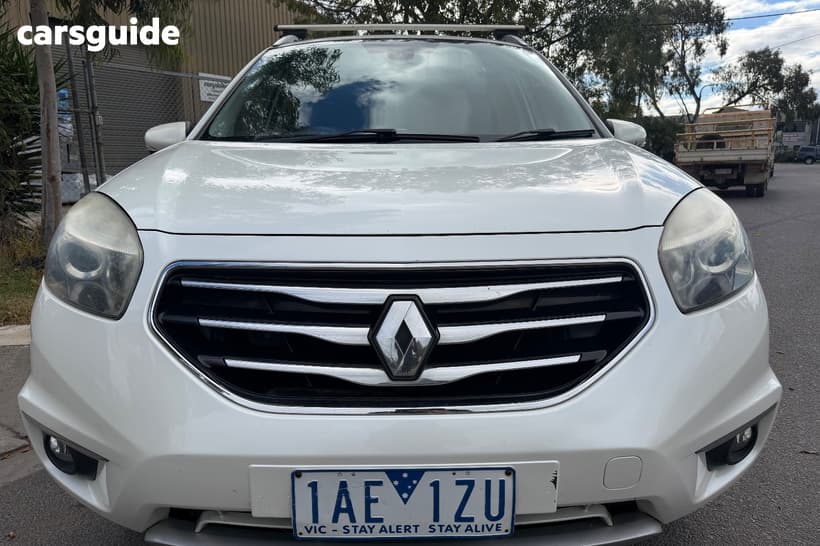 White 2013 Renault Koleos Wagon Dynamique (4X4)