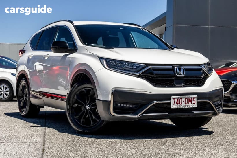White 2022 Honda CR-V Wagon Black Edition (2Wd) 5 Seats