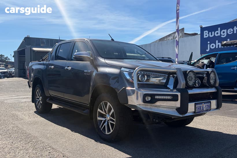 Grey 2018 Toyota Hilux Dual Cab Utility Sr5 (4X4)