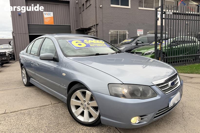 Blue 2007 Ford Fairmont Sedan Ghia