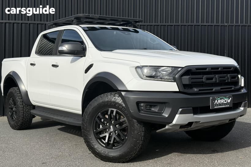 White 2019 Ford Ranger Double Cab Pick Up Raptor 2.0 (4X4)