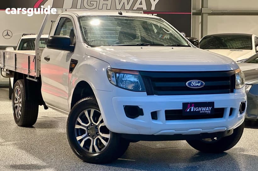 White 2012 Ford Ranger Cab Chassis Xl 2.2 Hi-Rider (4X2)