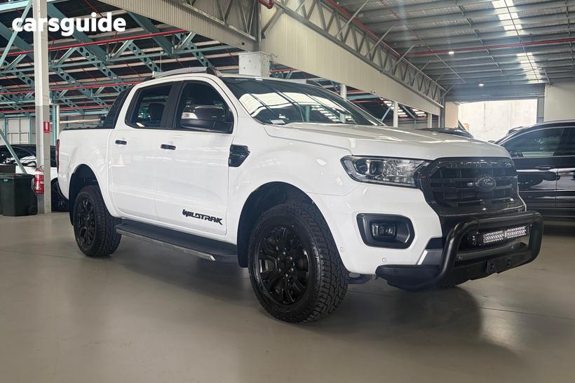 White 2021 Ford Ranger Double Cab Pick Up Wildtrak 2.0 (4X4)