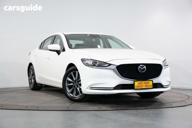 White 2021 Mazda 6 Sedan Touring