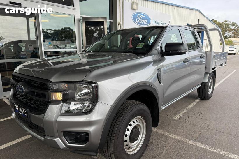 Silver 2025 Ford Ranger Double Cab Chassis Xl 2.0 (4X4)