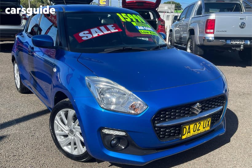 Blue 2021 Suzuki Swift Hatchback Gl Navi