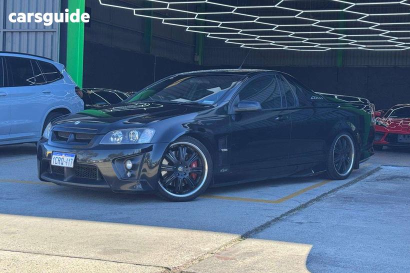 Black 2007 HSV Maloo Ute Tray R8 R