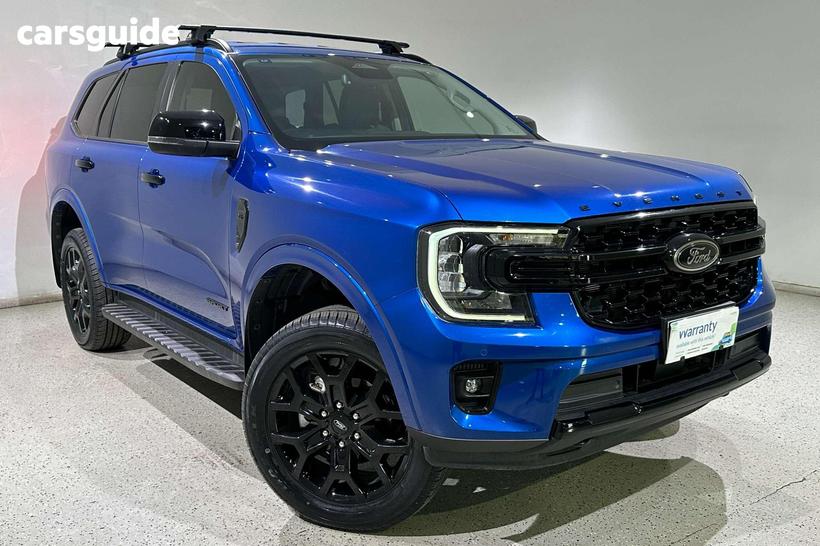 Blue 2022 Ford Everest Wagon Sport (4X4)