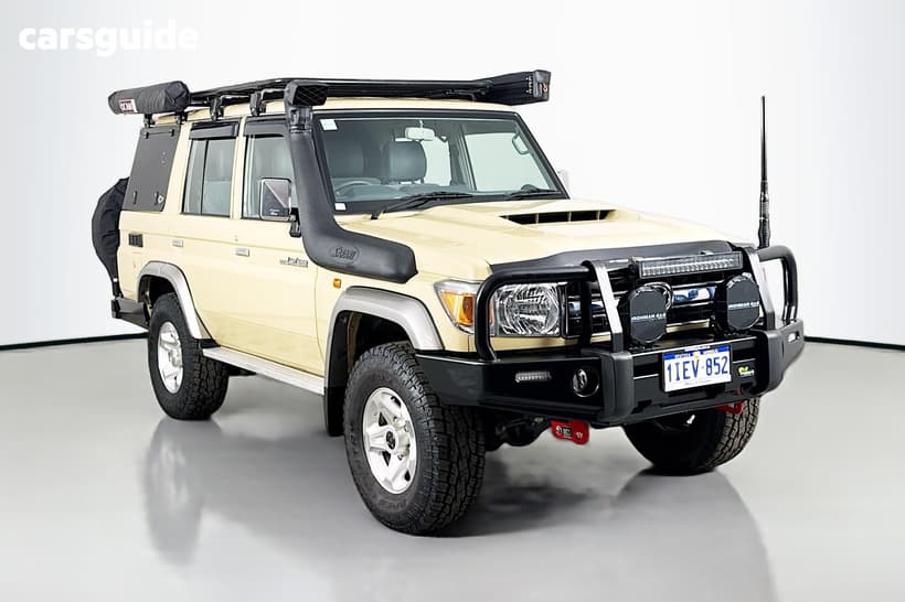 Beige 2021 Toyota Landcruiser Wagon Gxl