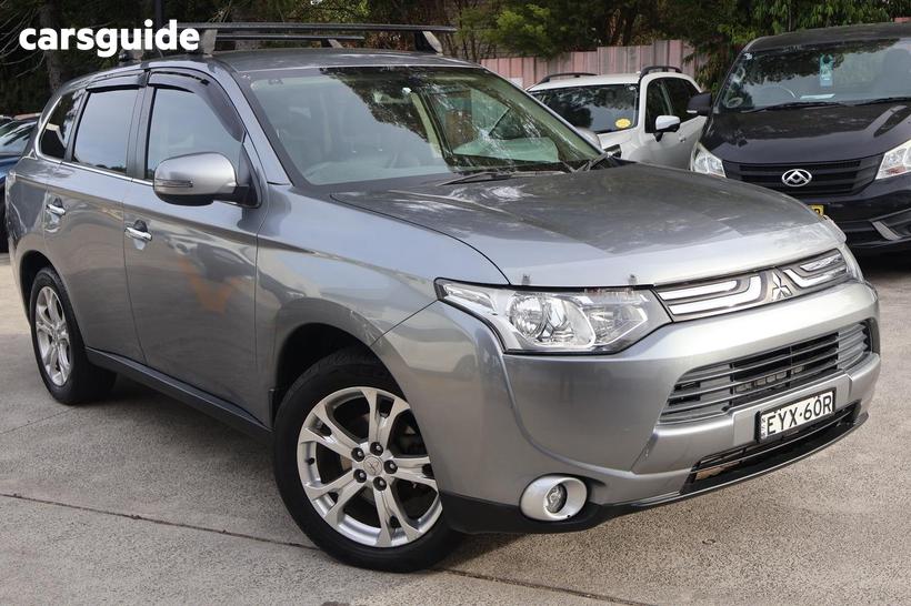 Grey 2012 Mitsubishi Outlander Wagon Aspire (4X4)