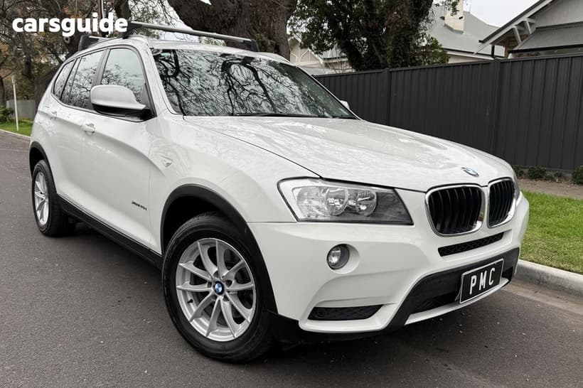 White 2011 BMW X3 Wagon Xdrive 20D