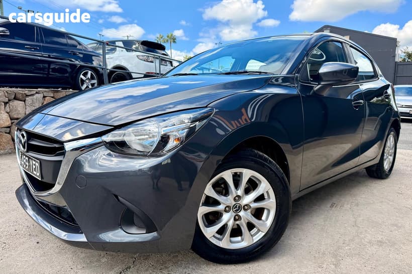 Grey 2018 Mazda 2 Hatchback Maxx