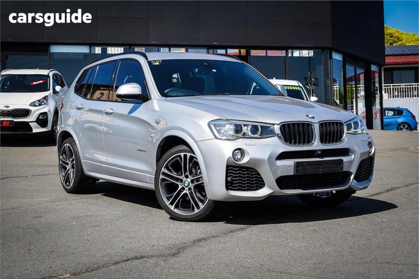 Silver 2017 BMW X3 Wagon Xdrive 20D