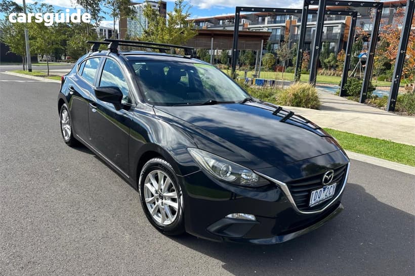 Black 2014 Mazda 3 Hatchback Touring