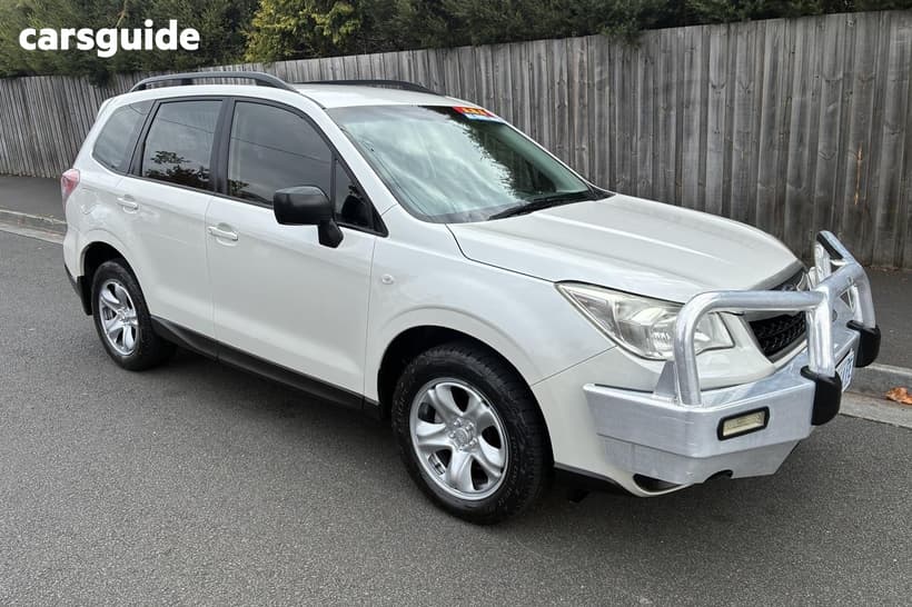White 2013 Subaru Forester Wagon X
