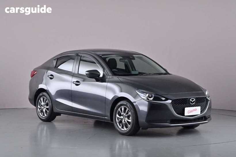 Grey 2020 Mazda 2 Sedan G15 Pure
