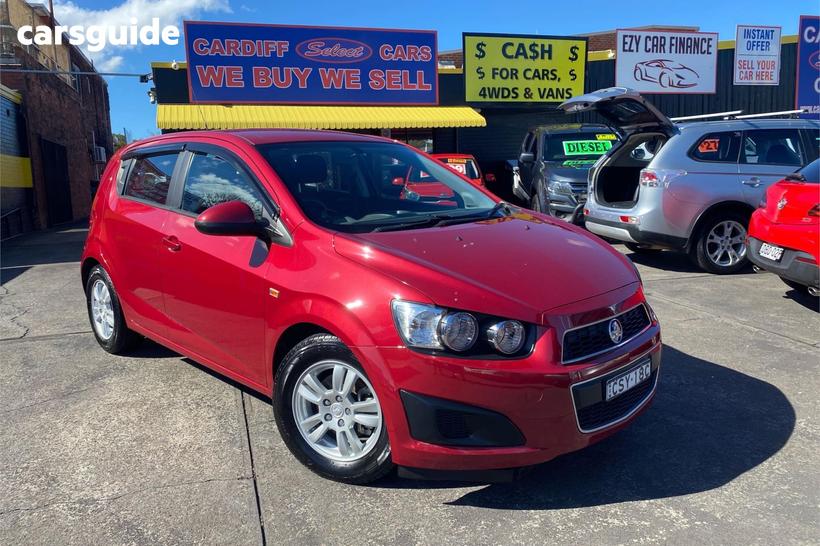 Red 2014 Holden Barina Hatchback Cd