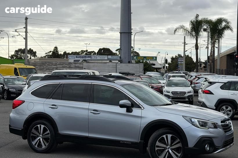 Silver 2020 Subaru Outback Wagon 2.5I Premium Awd