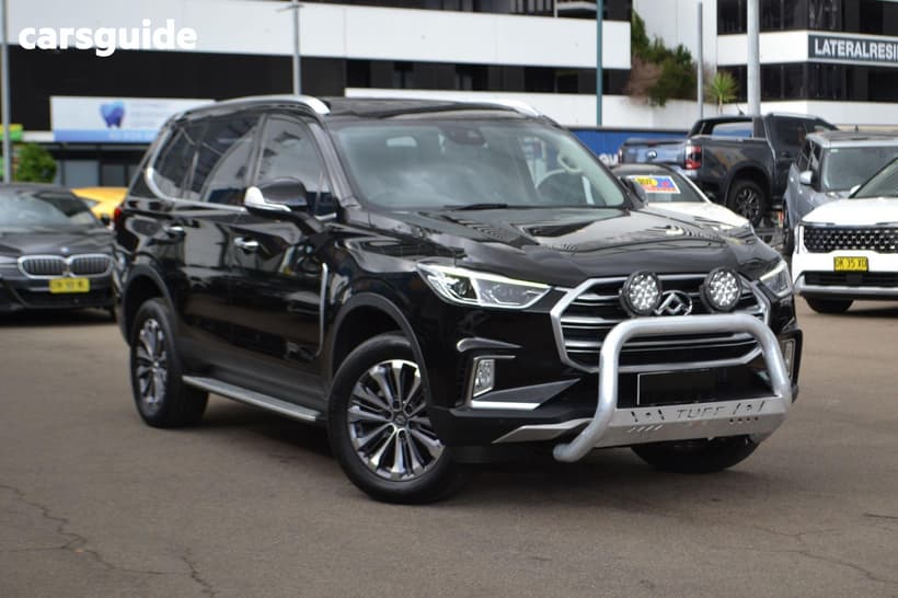 Black 2022 LDV D90 Wagon Executive (2Wd)