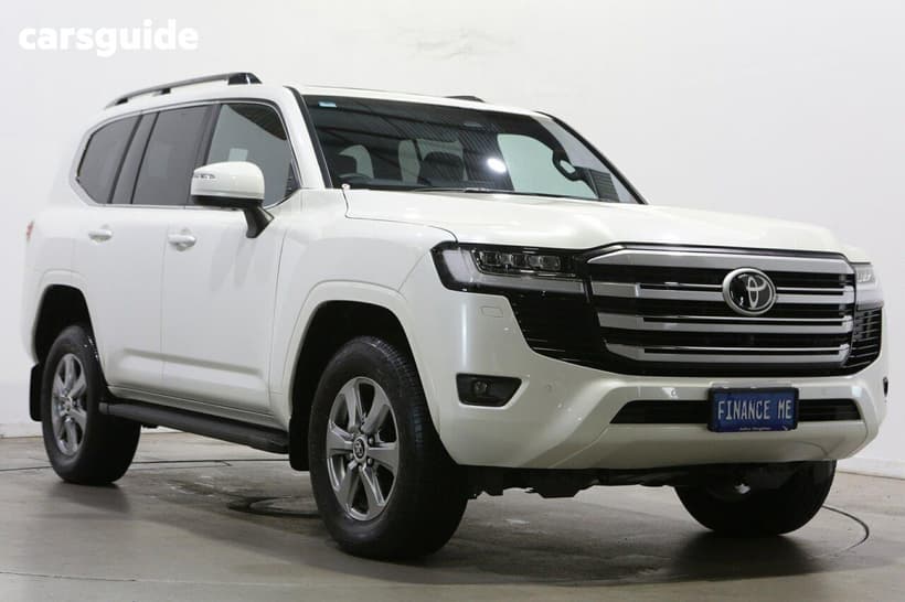 White 2025 Toyota Landcruiser Wagon Lc300 Vx (4X4)