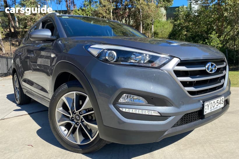 Grey 2018 Hyundai Tucson Wagon Active X (Fwd)