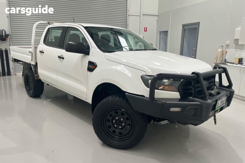 White 2019 Ford Ranger Double Cab Chassis Xl 3.2 (4X4)