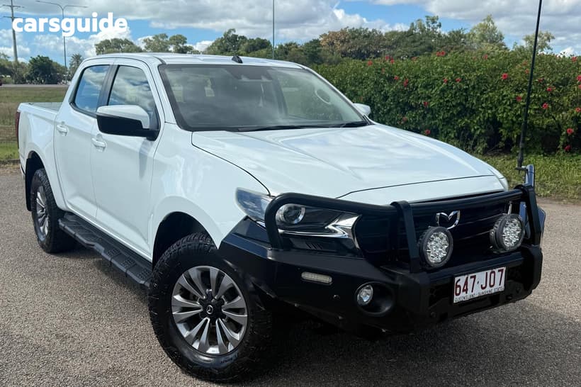 White 2022 Mazda BT-50 Dual Cab Pick-up Xt (4X4)