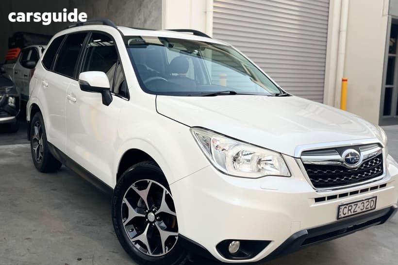 White 2014 Subaru Forester Wagon 2.5I-S