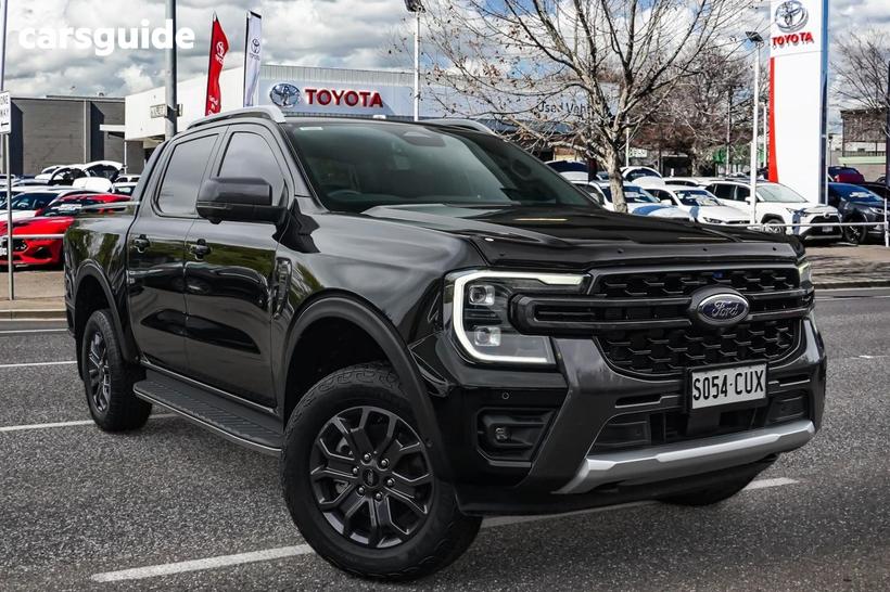 Black 2023 Ford Ranger Double Cab Pick Up Wildtrak 2.0 (4X4)