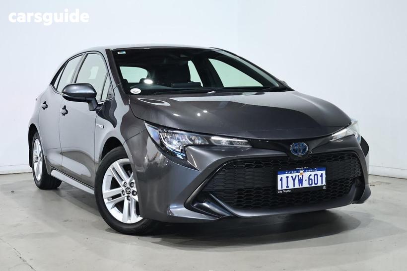 Grey 2021 Toyota Corolla Hatchback Ascent Sport Hybrid