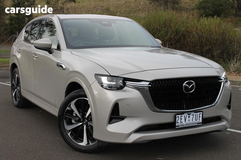 Silver 2023 Mazda CX-60 Wagon P50E Azami Phev